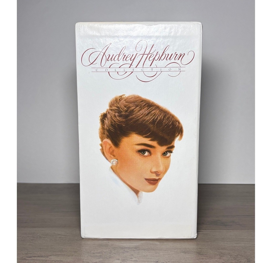 NEW 1992 Audrey Hepburn Collection Sealed VHS 3-Tape Box Set